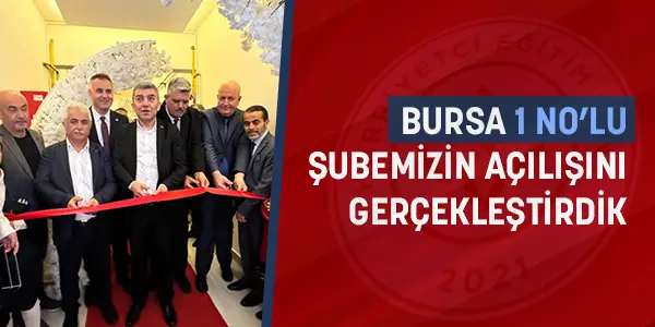 Hürriyetçi Eğitim Sen Bursa 1 No’lu Şube Merkezimizin Açılışını Gerçekleştirdik