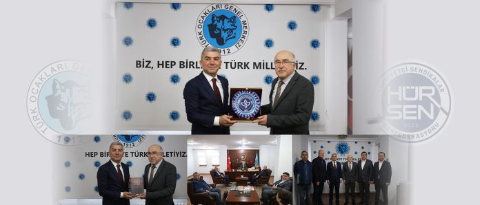 Hür Sen Konfederasyonu Olarak Türk Ocakları Genel Merkezini Ziyaret Ettik