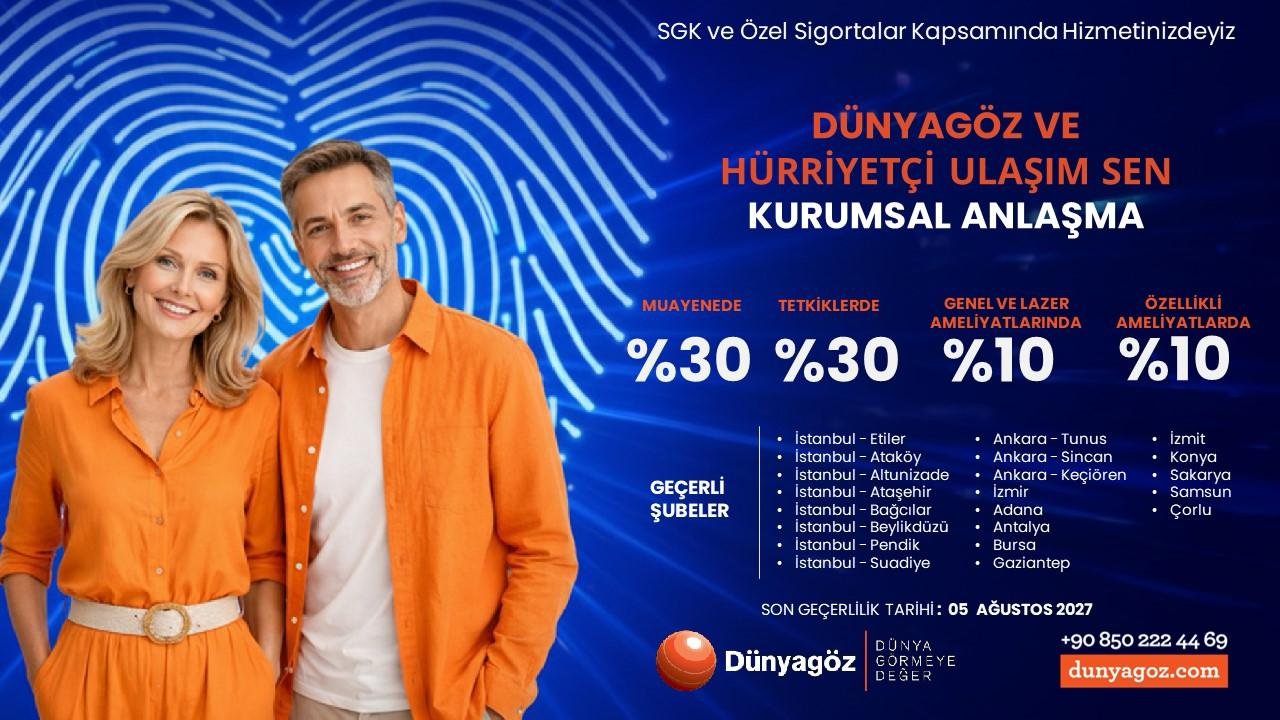 DÜNYAGÖZ İLE SENDİKAMIZ ARASINDA KURUMSAL ANLAŞMA SAĞLANMIŞTIR