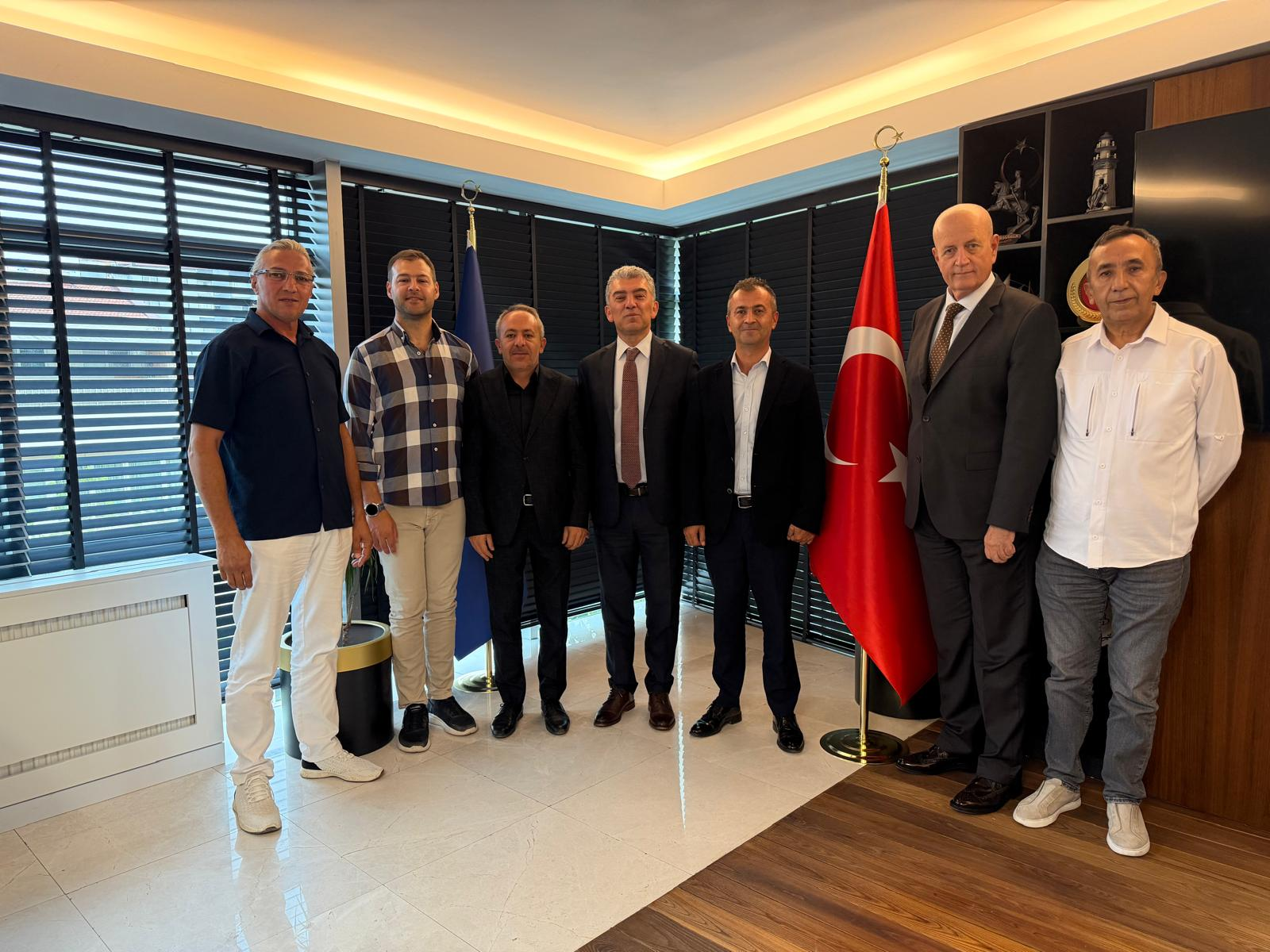 DEMİRYOLU TRAFİK KONTROLÖRLERİ DERNEĞİ’NDEN SENDİKAMIZA ZİYARET
